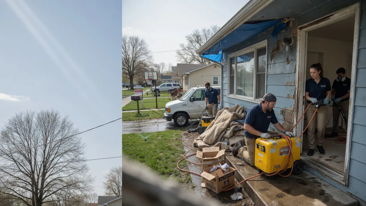 Basement Flood Cleanup in Lantry, SD near me